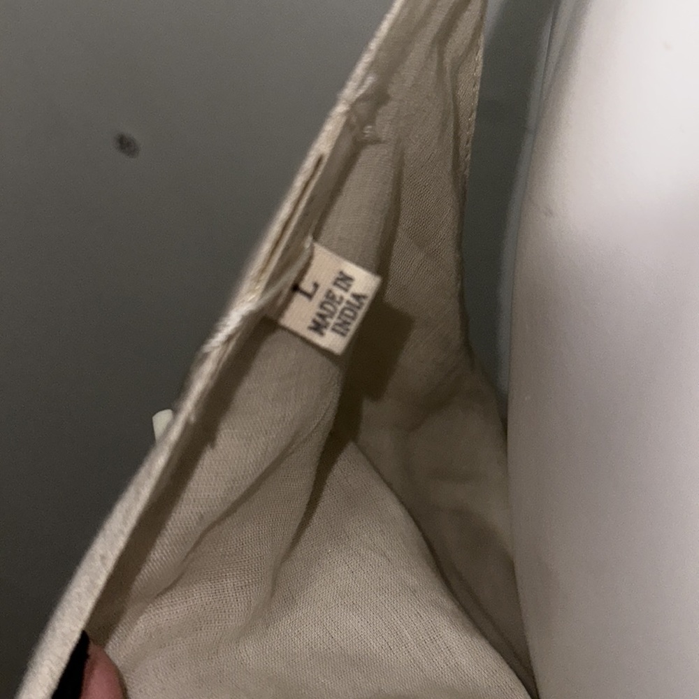 NWT LINEN BLEND DRESS - Picture 9 of 9